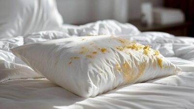 El truco milagroso para eliminar manchas amarillas de almohadas en 5 minutos y dejarlas como nuevas